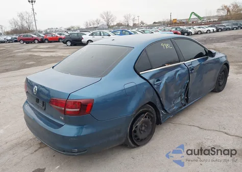 2017 Volkswagen Jetta 1.4T S из США, поврежденный, VIN 3VW2B7AJ7HM409055